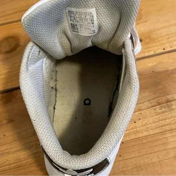 Adidas Size 7 Pro Model Shell Toes High Top - Picture 7 of 10